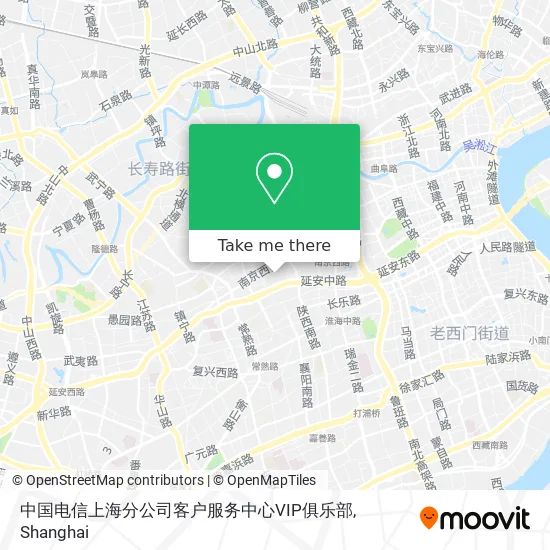 中国电信上海分公司客户服务中心VIP俱乐部 map