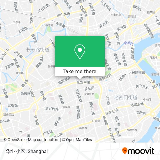 华业小区 map