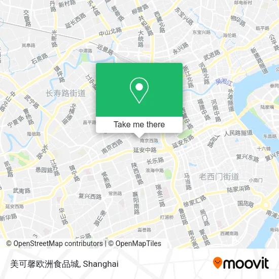 美可馨欧洲食品城 map