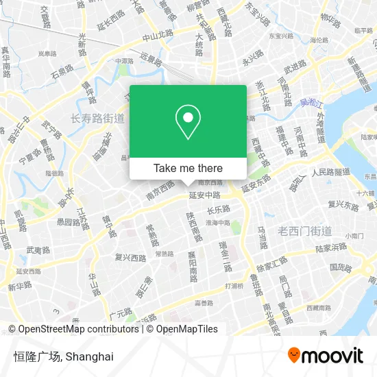 恒隆广场 map