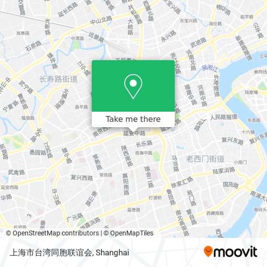 上海市台湾同胞联谊会 map
