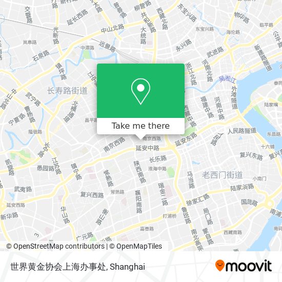 世界黄金协会上海办事处 map