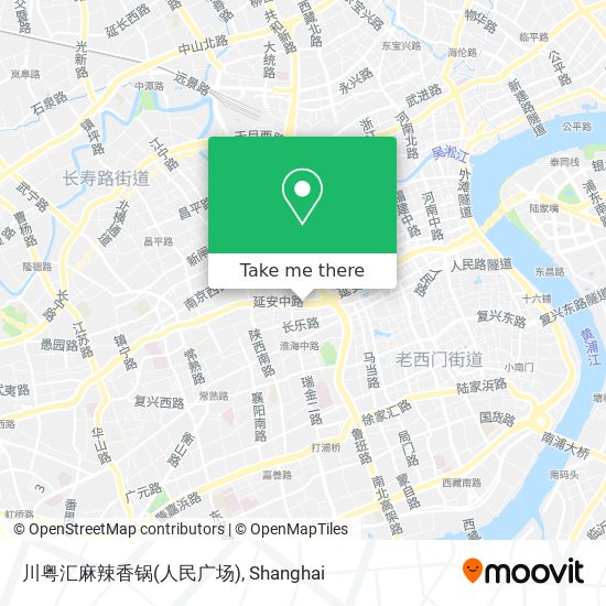 川粤汇麻辣香锅(人民广场) map