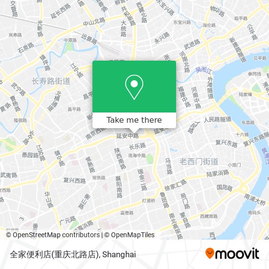 全家便利店(重庆北路店) map