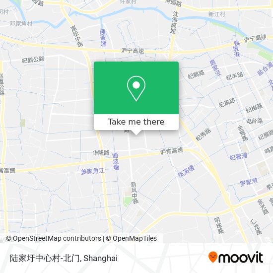 陆家圩中心村-北门 map