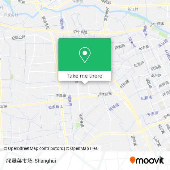 绿晟菜市场 map