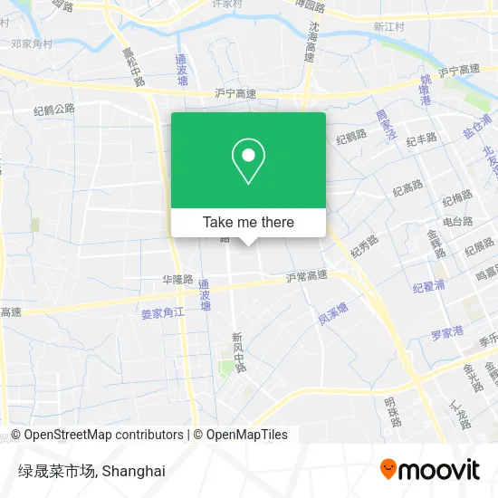 绿晟菜市场 map