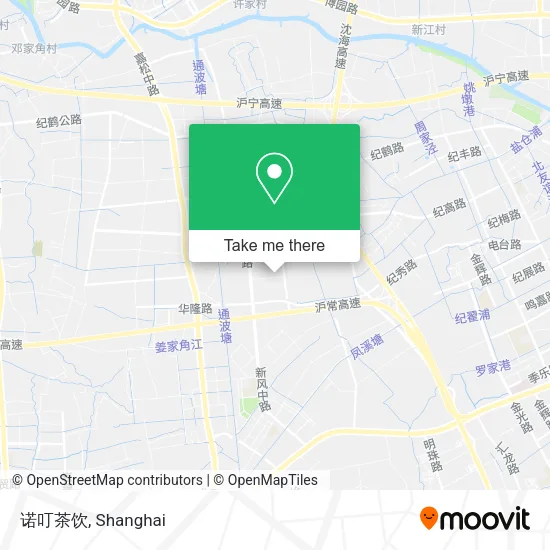 诺叮茶饮 map