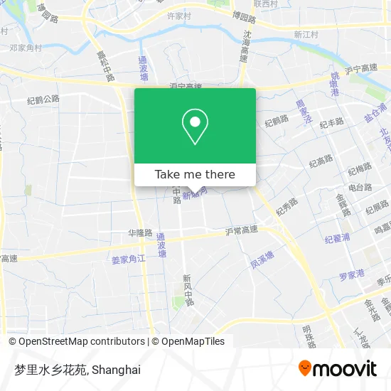 梦里水乡花苑 map