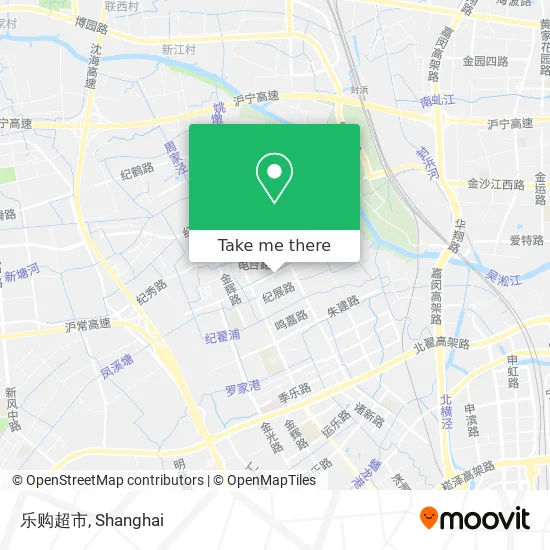 乐购超市 map