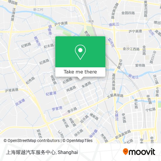 上海耀越汽车服务中心 map