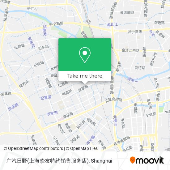 广汽日野(上海挚友特约销售服务店) map