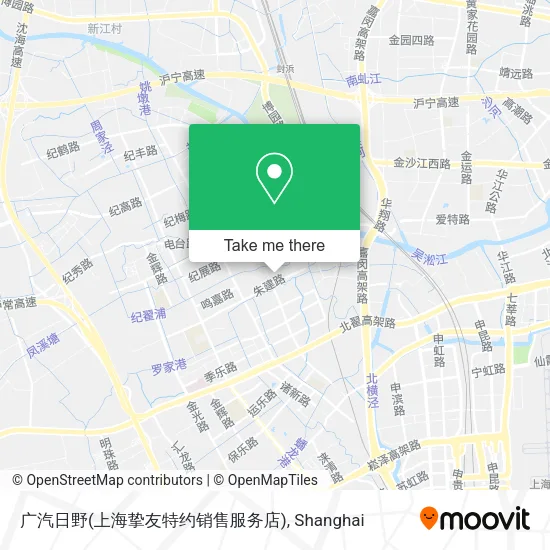 广汽日野(上海挚友特约销售服务店) map