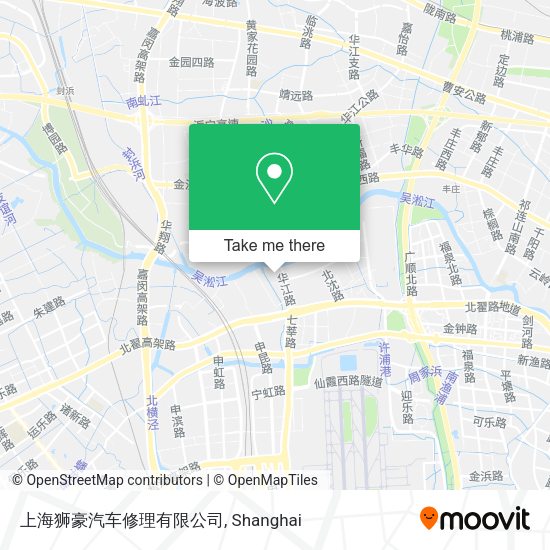 上海狮豪汽车修理有限公司 map