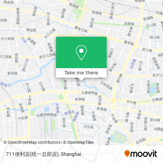 711便利店(统一总部店) map