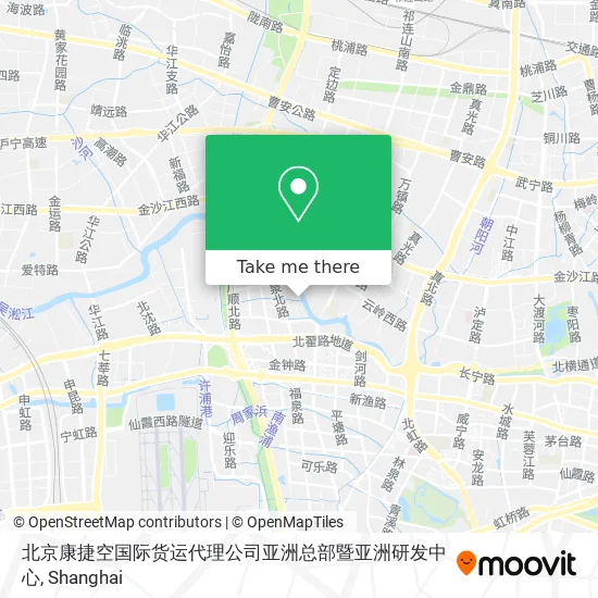 北京康捷空国际货运代理公司亚洲总部暨亚洲研发中心 map
