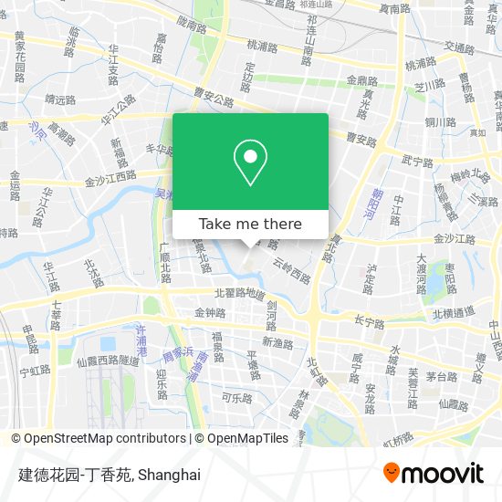 建德花园-丁香苑 map