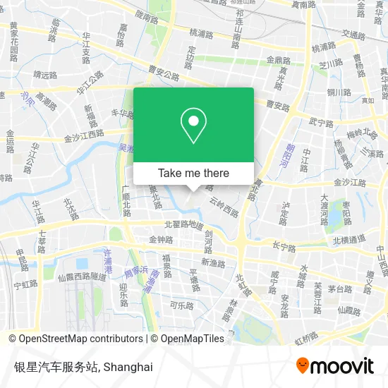 银星汽车服务站 map