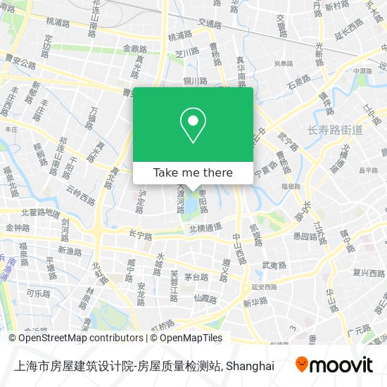 上海市房屋建筑设计院-房屋质量检测站 map