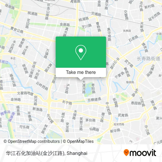 华江石化加油站(金沙江路) map