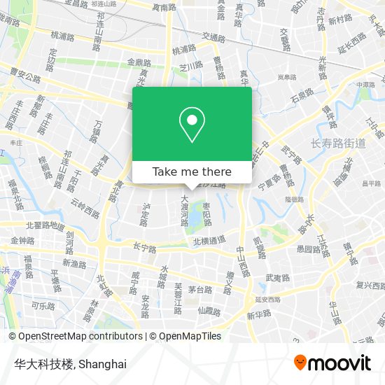 华大科技楼 map