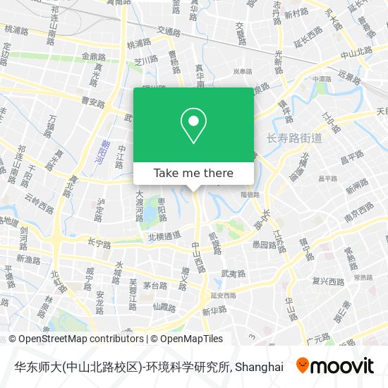 华东师大(中山北路校区)-环境科学研究所 map
