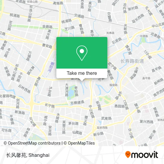 长风馨苑 map