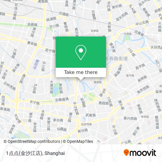1点点(金沙江店) map