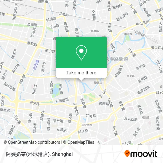 阿姨奶茶(环球港店) map