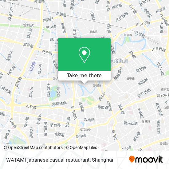 WATAMI japanese  casual restaurant map