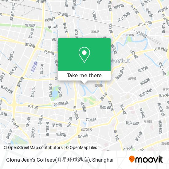 Gloria Jean's Coffees(月星环球港店) map