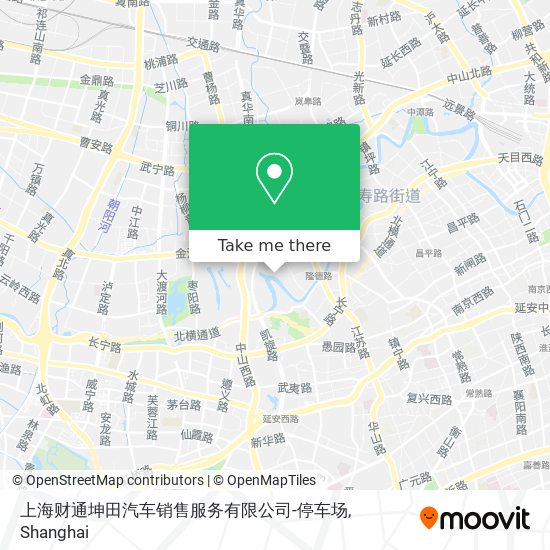 上海财通坤田汽车销售服务有限公司-停车场 map