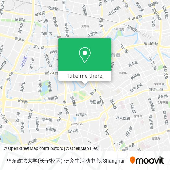 华东政法大学(长宁校区)-研究生活动中心 map