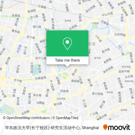 华东政法大学(长宁校区)-研究生活动中心 map