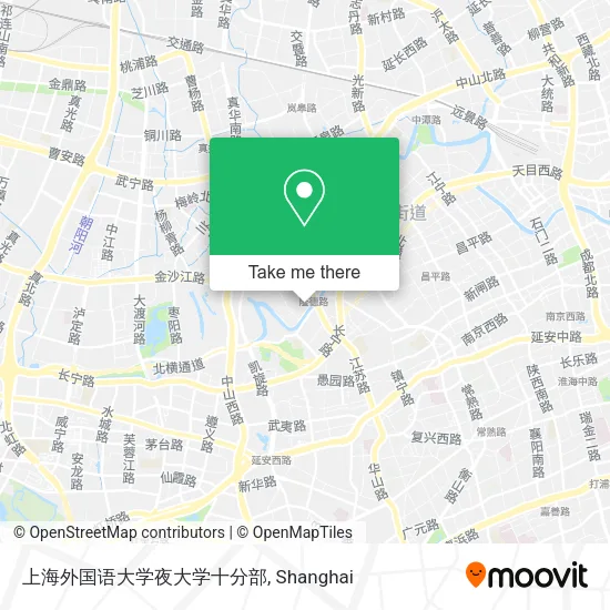 上海外国语大学夜大学十分部 map