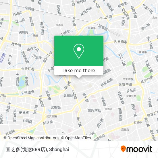 宜芝多(悦达889店) map