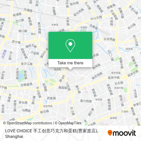 LOVE CHOICE 手工创意巧克力和蛋糕(曹家渡店) map