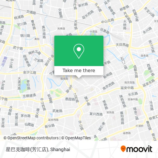 星巴克咖啡(芳汇店) map