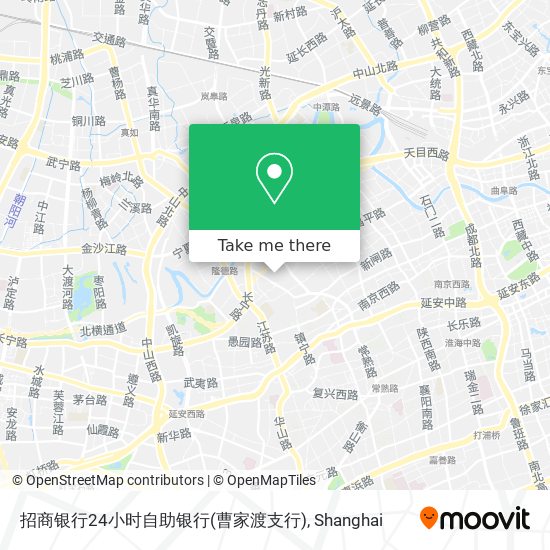 招商银行24小时自助银行(曹家渡支行) map