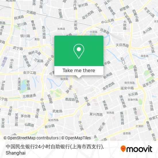中国民生银行24小时自助银行(上海市西支行) map