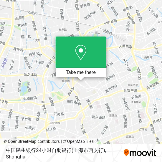 中国民生银行24小时自助银行(上海市西支行) map