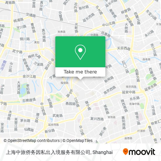 上海中旅侨务因私出入境服务有限公司 map