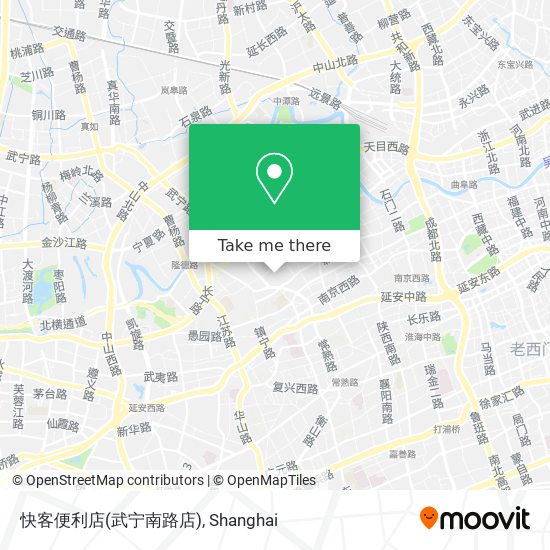 快客便利店(武宁南路店) map