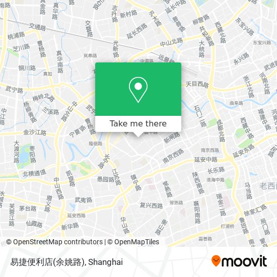 易捷便利店(余姚路) map