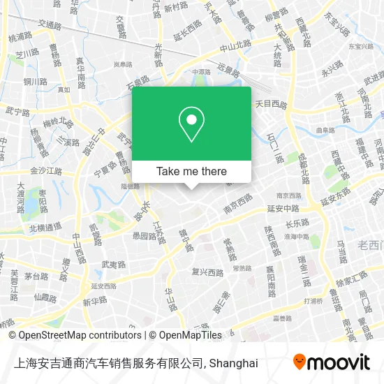 上海安吉通商汽车销售服务有限公司 map