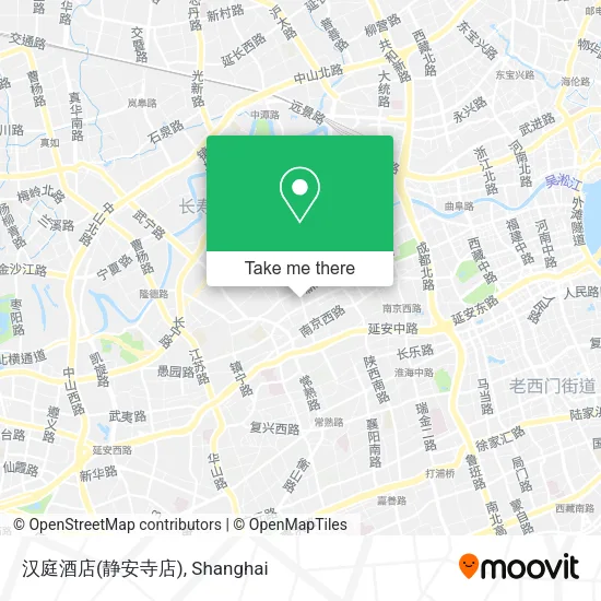 汉庭酒店(静安寺店) map