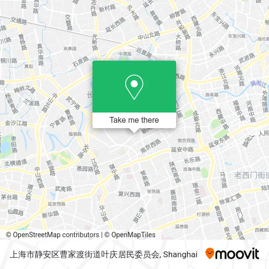 上海市静安区曹家渡街道叶庆居民委员会 map