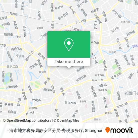上海市地方税务局静安区分局-办税服务厅 map