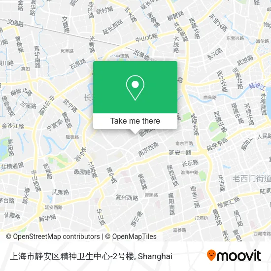 上海市静安区精神卫生中心-2号楼 map
