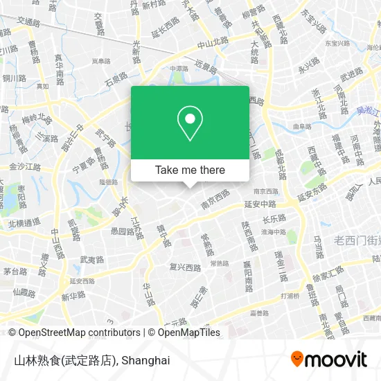 山林熟食(武定路店) map